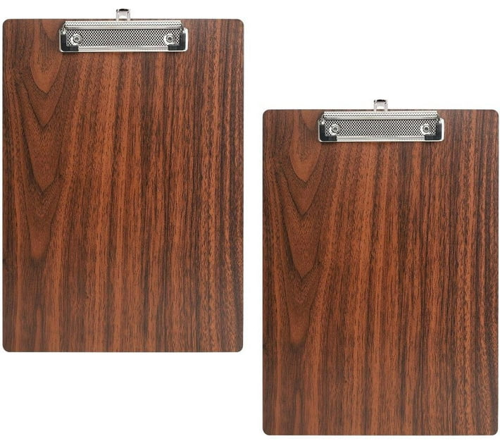 The Good Sport Craft Stationery A4 Wooden Clipboard With Metal Clip Set