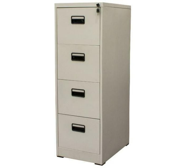 Dot Furn DFC004 4 DRAWER STEEL FILING Metal Free Standing