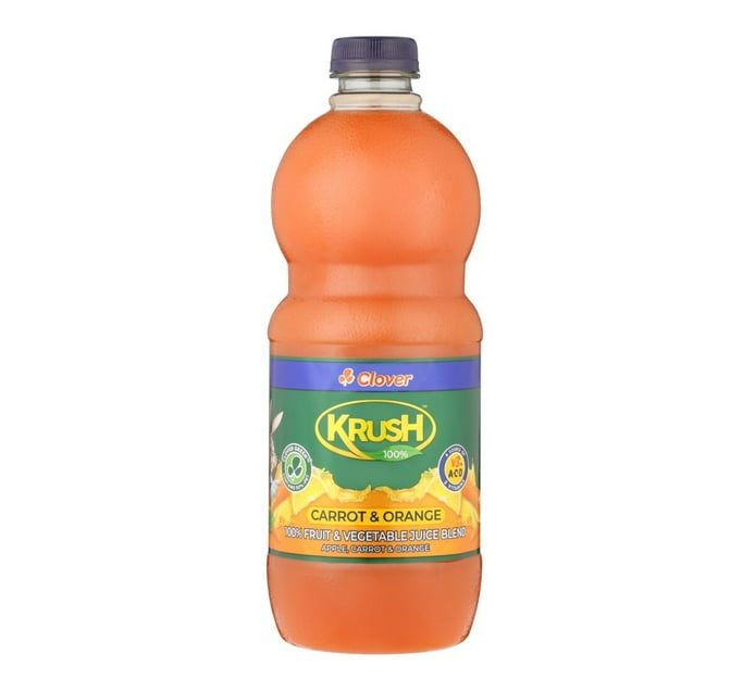 Someone’s in a Makro CLOVER Krush Fruit Juice CARROT & ORANGE (1 x 1.5L