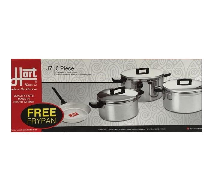 Someone’s in a Makro J7 6 Piece Hart Pots Plus Free Frypan Mood