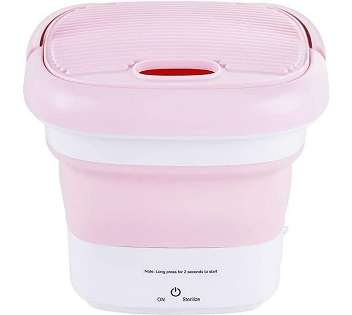 Someone’s in a Makro Portable Foldable Mini Folding Washing Machine