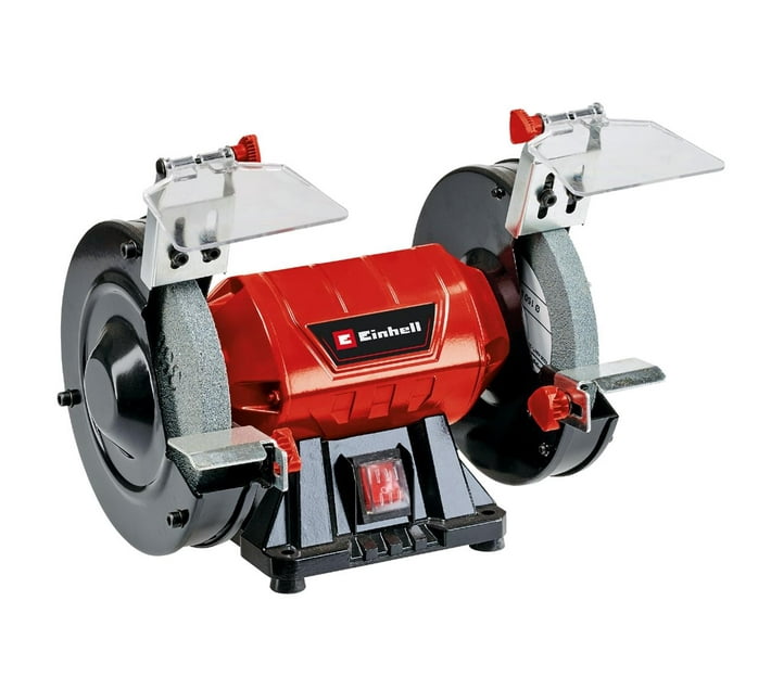 Someone’s in a Makro EINHELL Bench Grinder 150W 150mm TCBG 150 Mood