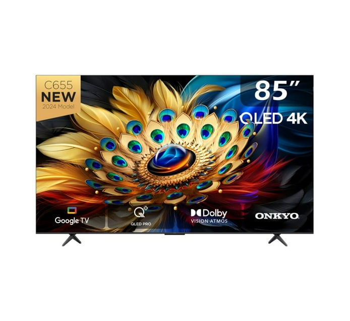 TCL 85" SMART QLED GOOGLE TV 85C655 Makro