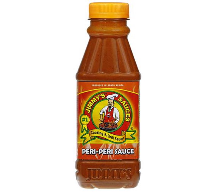 3 x Jimmy's Sauce Mild Peri Peri Sauce 375ml Makro
