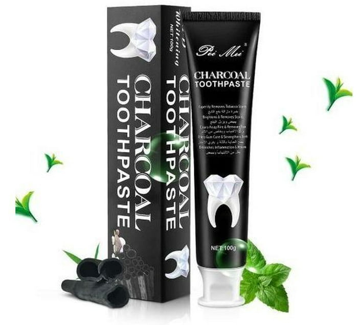 Pei Mei Original Charcoal Teeth Whitening Black Toothpaste Toothpaste ...