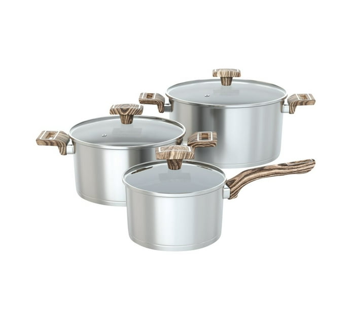 Buy Bennett Read 6pc 6 Piece Titan Chef St Stl Cookware Set in