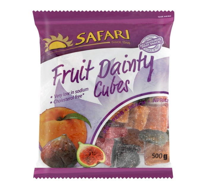 Someone’s In A Makro Safari Fruit Dainty Cubes (1 X 500g) Mood