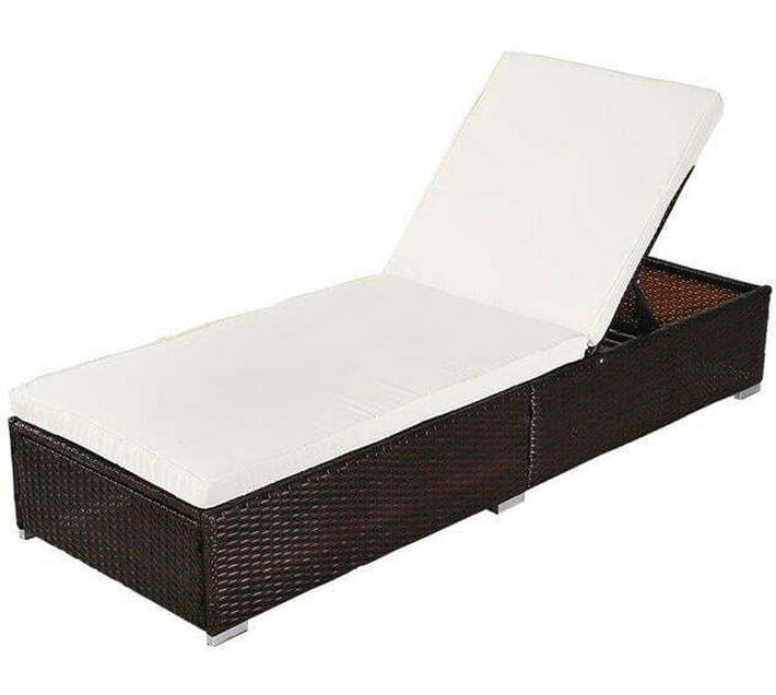 KC FURN GNCD040 Solid Wood Lounger (Finish Colour Brown) Makro