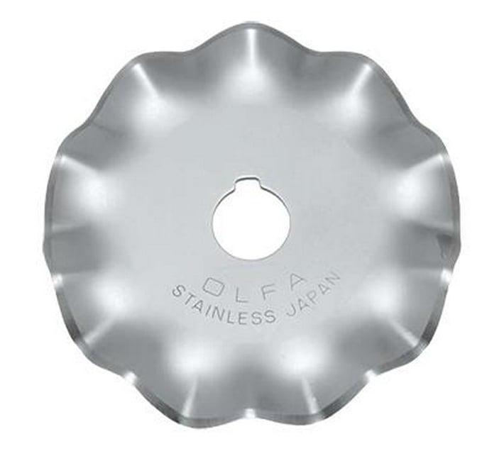 Someone’s in a Makro Olfa Blades Rotary Wave Cutter 45mm 1/Pk Mood