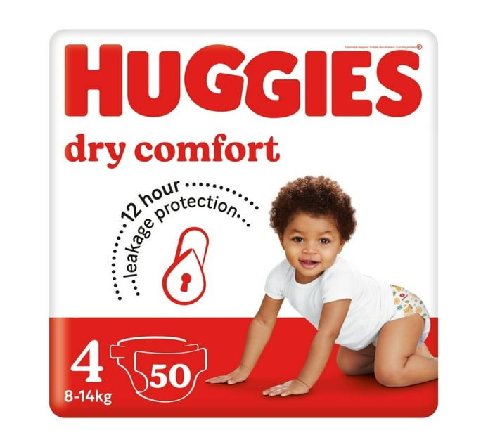 Someone’s in a Makro Huggies Dry Comfort Bulk Pack Diaper Size 4 (1 x