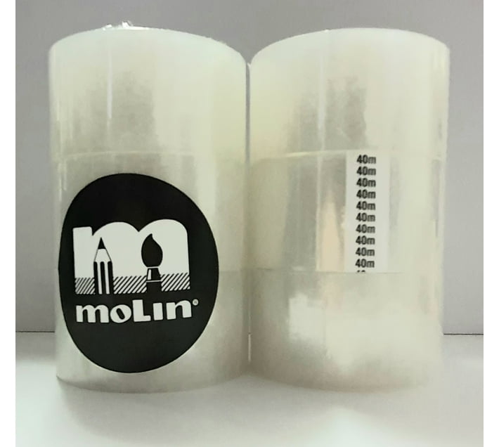 Molin 48MM CLEAR TAPE - 40 MTRS - 6 PACK Clear Tape Box Tape 48mm Clear ...