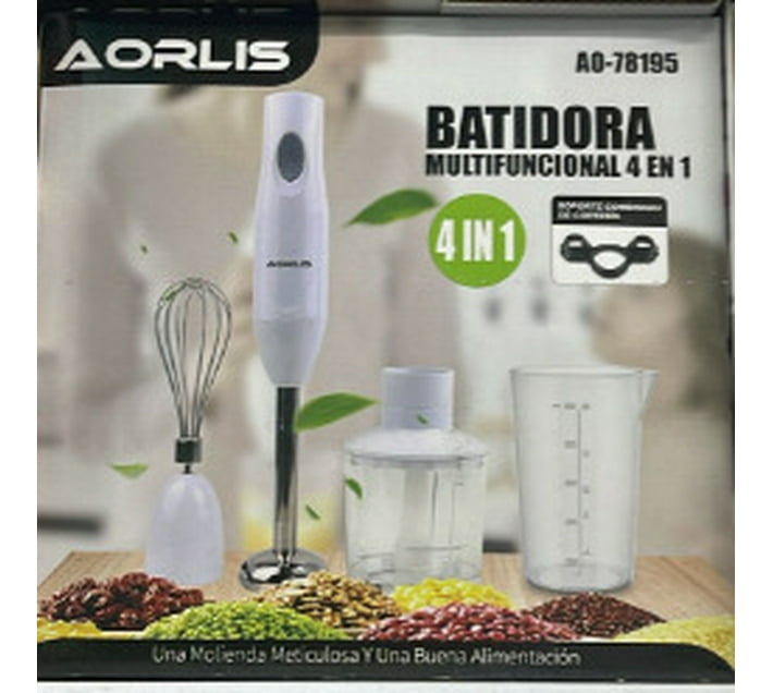 Aorlis 4 In 1 Multifunctional Mixer Plastic, Aluminium Baking Tools