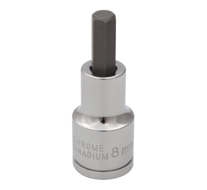 Mastercraft 8mm 1/2dr Hex Bit Socket 8mm/60l | Makro