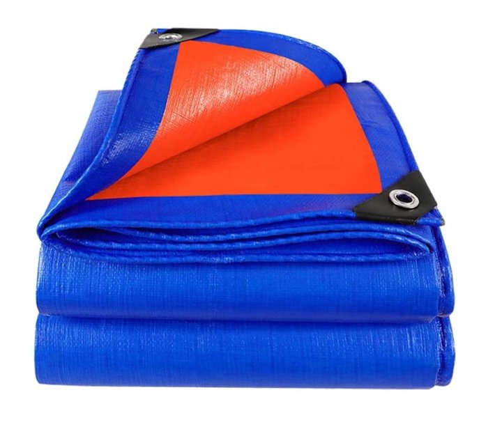 Someone’s in a Makro Camping Gradening Tools Tarpaulin Rainproof Cloth ...