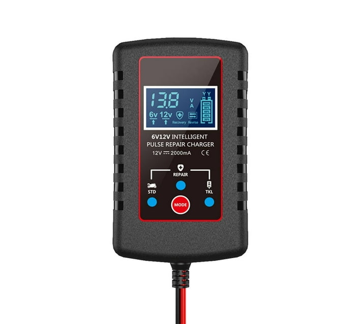 Someone’s in a Makro 6v/12v Car Battery Charger Smart Fully Automatic