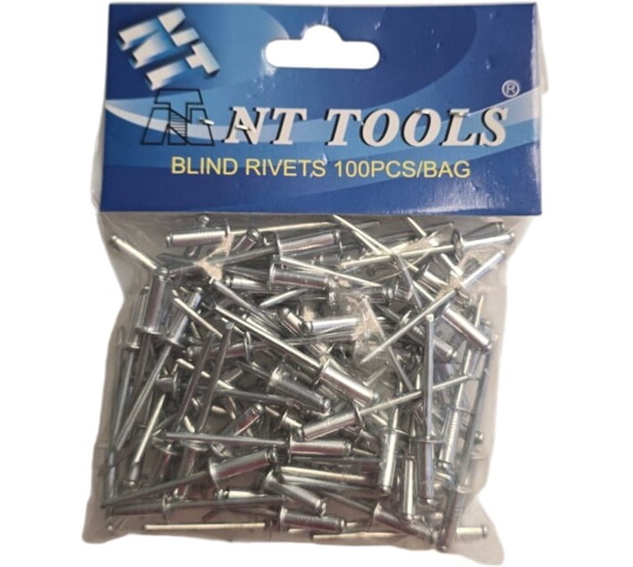 Buy NT TOOLS Aluminium Pop Rivets 4.0x12mm (100pcs) Aluminium Rivet ...