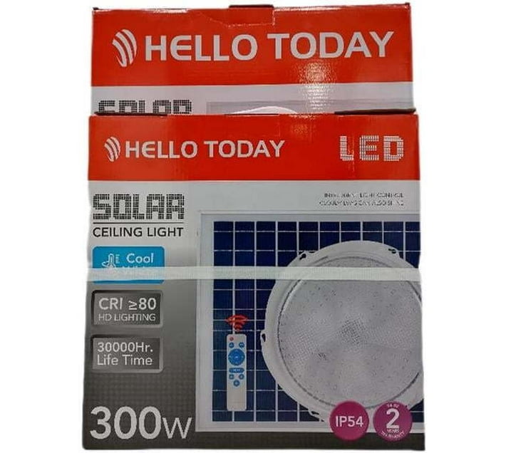 CHW Solar Ceiling Light Carbon Steel Ceiling Light Solar Ceiling Lamp