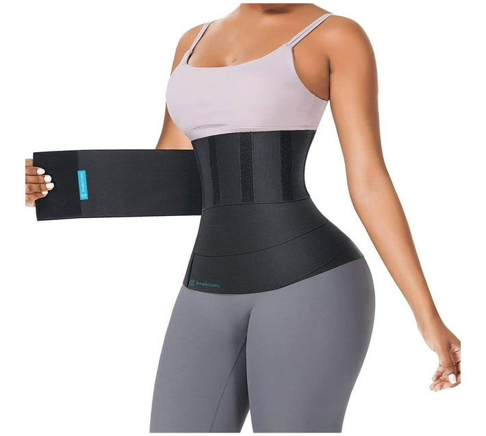Someone’s in a Makro Waist trainer Corset Belly Wrap Belt For Flat