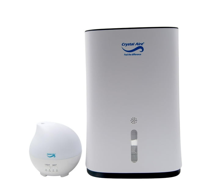 Crystal Aire Compact Dehumidifier & Rain Drop Aroma Diffuser Makro