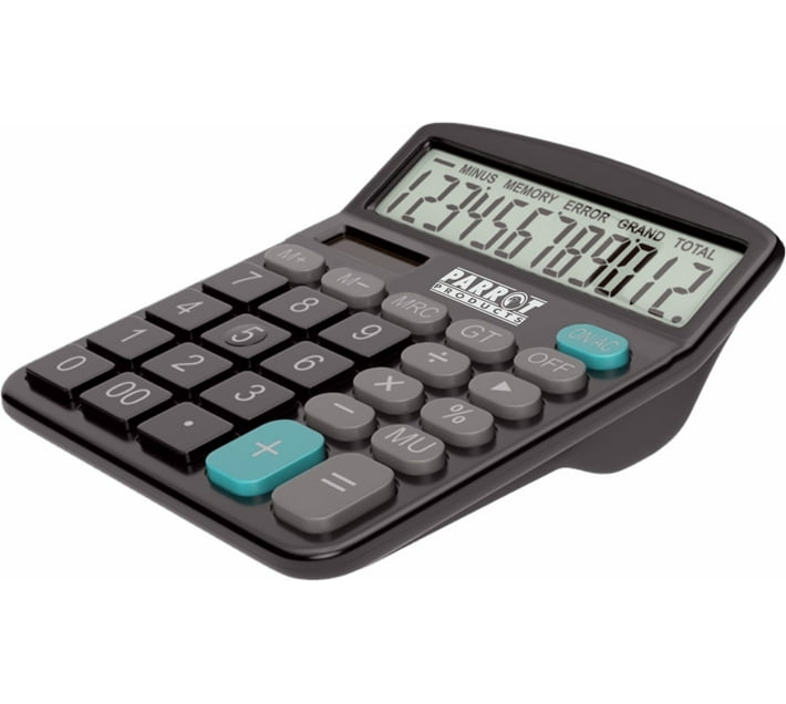Buy Parrot Products Desktop Basic Calculator (12 Digit) in Bulk | Makro ...