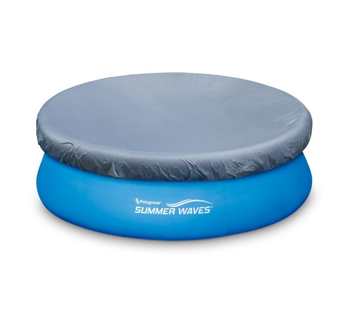 Someone’s in a Makro Summer Waves Quick Set® Ring Pool Cover - 3M Mood