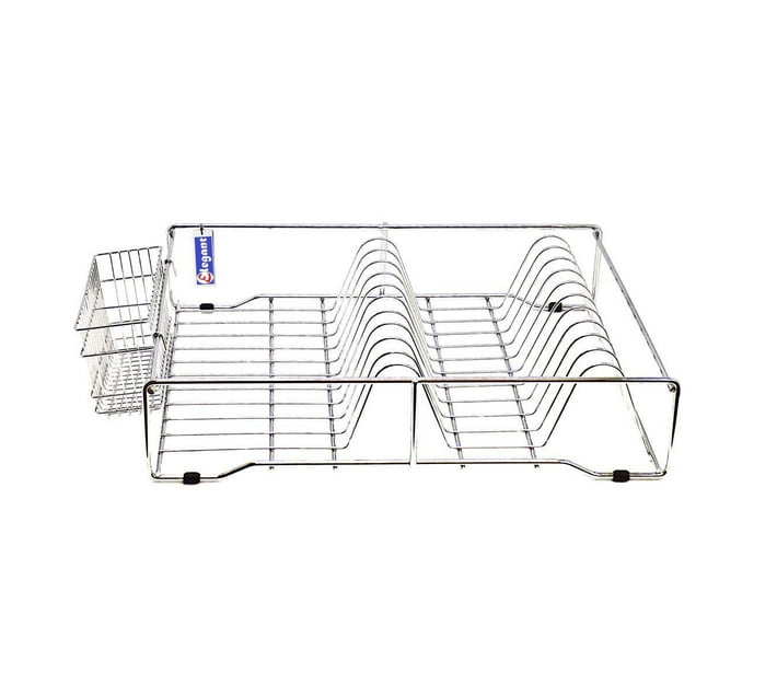 Dish Rack Flat + Attachon Cutlery Holder Makro