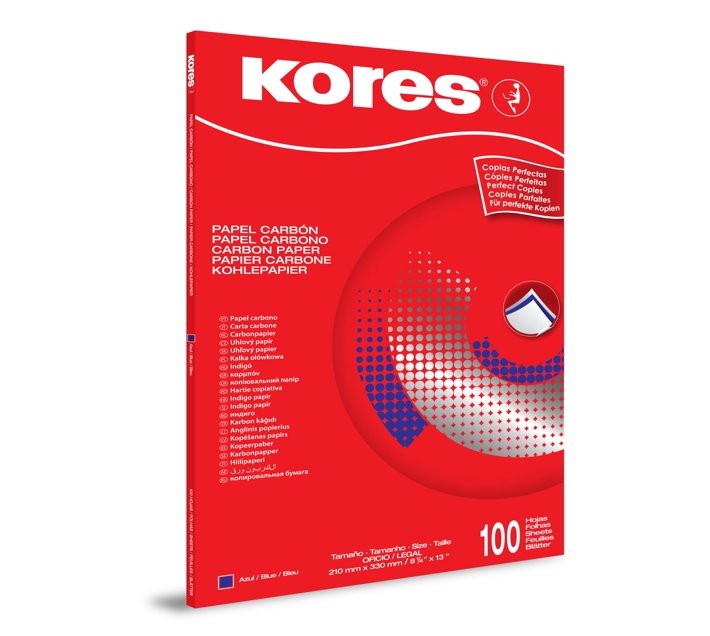 KORES CARBON PAPER BLUE A4 100SHEETS Makro