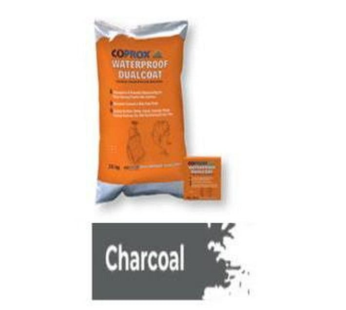 Coprox Waterproof Dualcoat Charcoal 25kg Makro