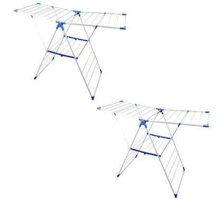 SMTE Aluminium Floor Cloth Dryer Stand NA (4 Tier) Makro