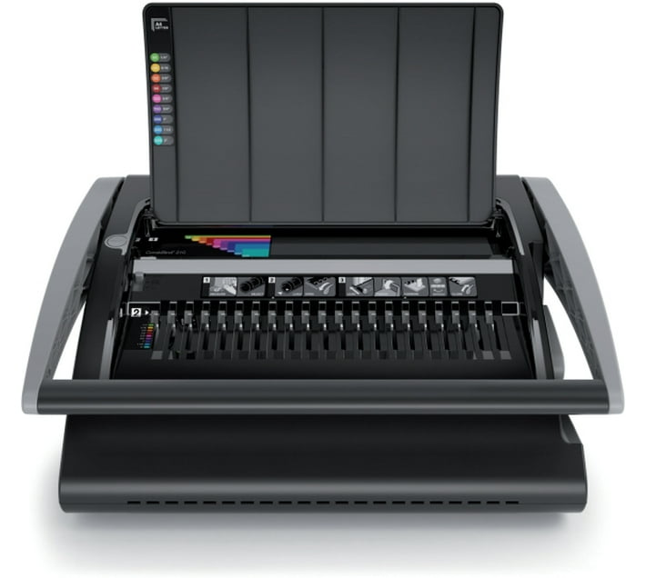 GBC CombBind C210 Manual Binding Machine Manual Comb Binder () Makro