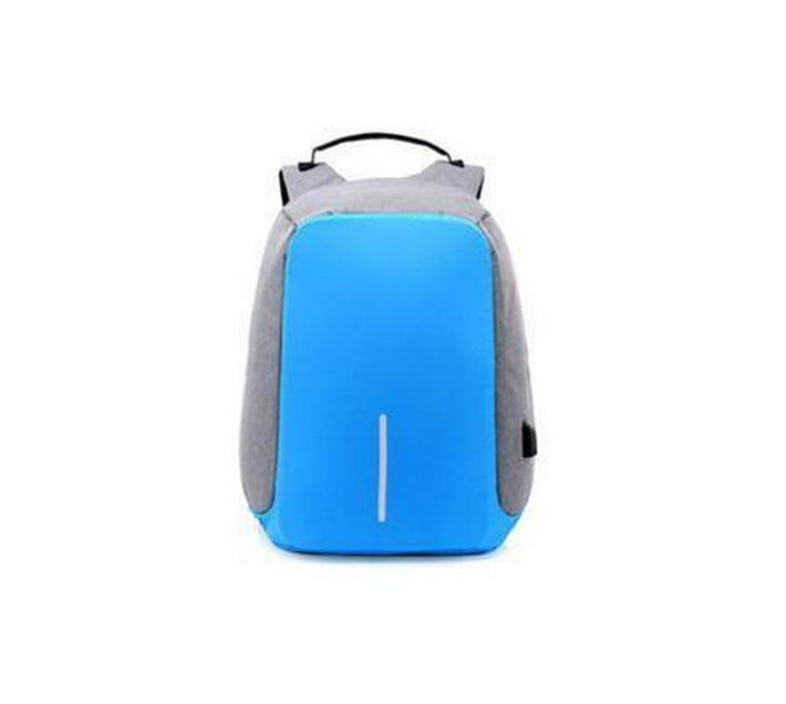 Someone’s in a Makro AntiTheft Backpack with USB Charging Port Sky