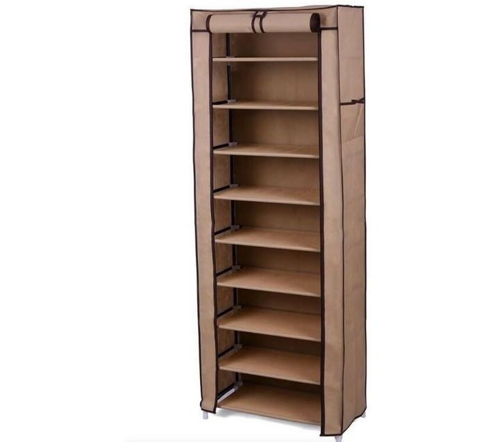 Buy Generic S-0987 Microfibre Rack Shelf (Number of Shelves - 9) in ...