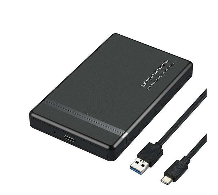 Someone’s in a Makro 2.5" Type C to SATA III Hard Disk Enclosure Mood