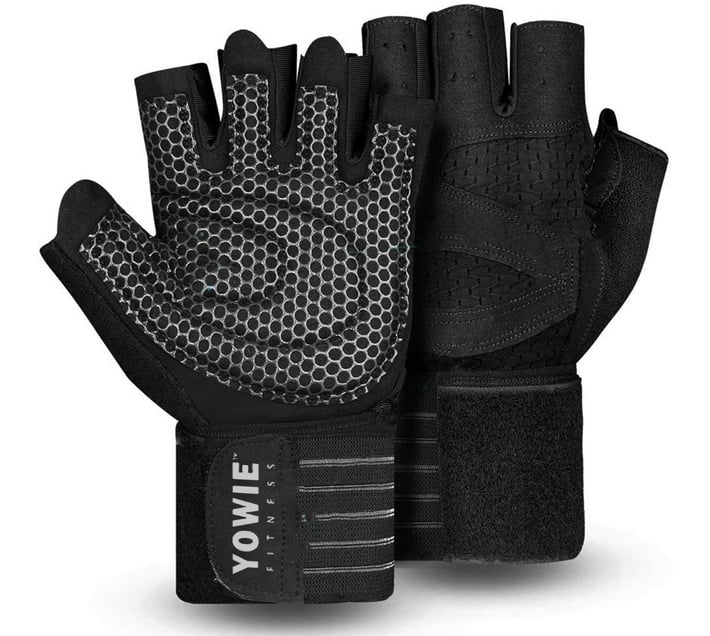 Someone's in a Makro Yowie - MEDIUM Lifting Gloves / Gym Gloves - Heavy  Duty Gel Padding, Wrist Support Mood