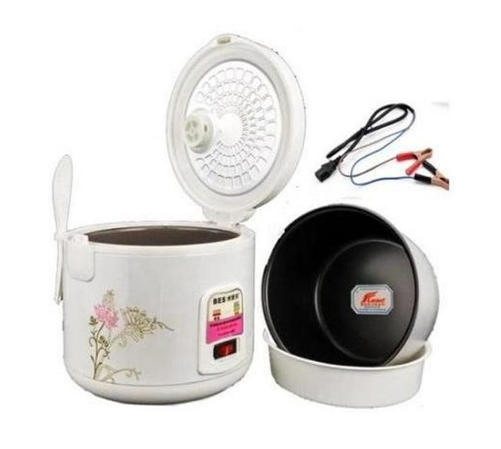 Solar Battery Powered Rice Cooker 5Ltr 12V White Makro