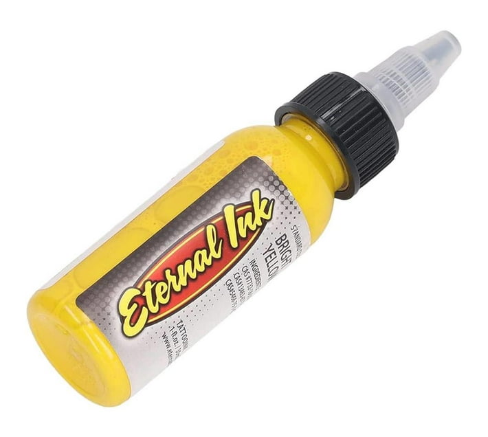 Someone’s in a Makro Tattoo Ink Yellow Mood