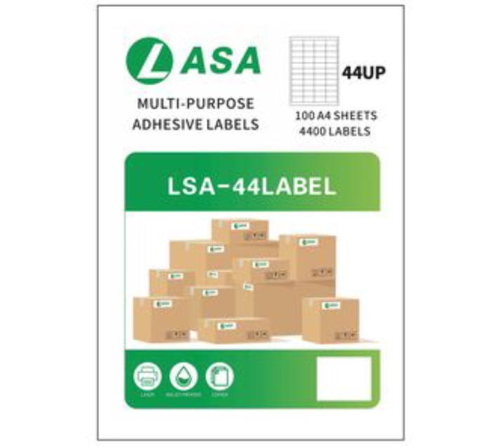 Buy LASA FBA 44-LABEL SHEETS FOR PRINTERS - COMPATIBLE WITH AMAZON Self ...