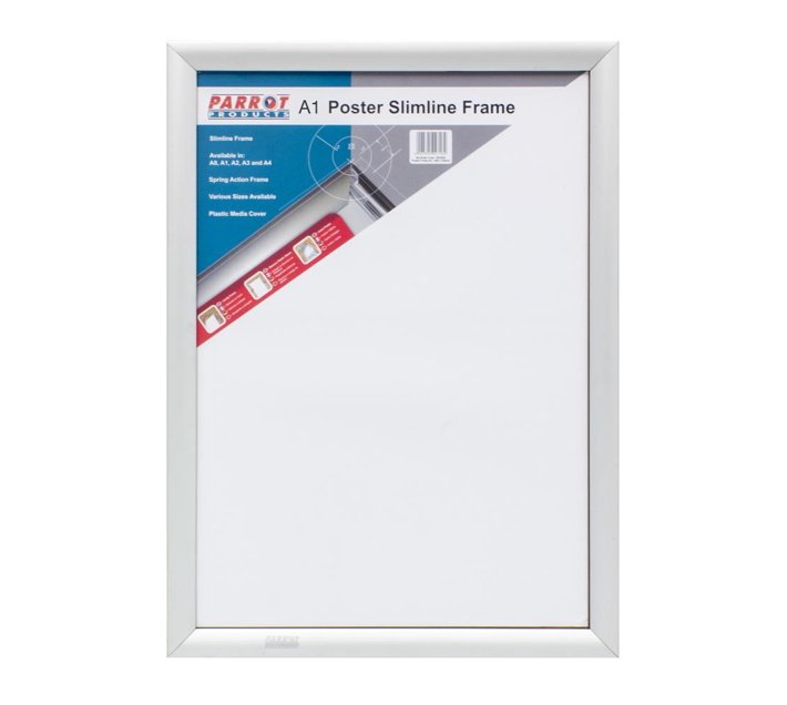 Parrot Poster Frame A1 870x625mm Single Mitred Econo Makro