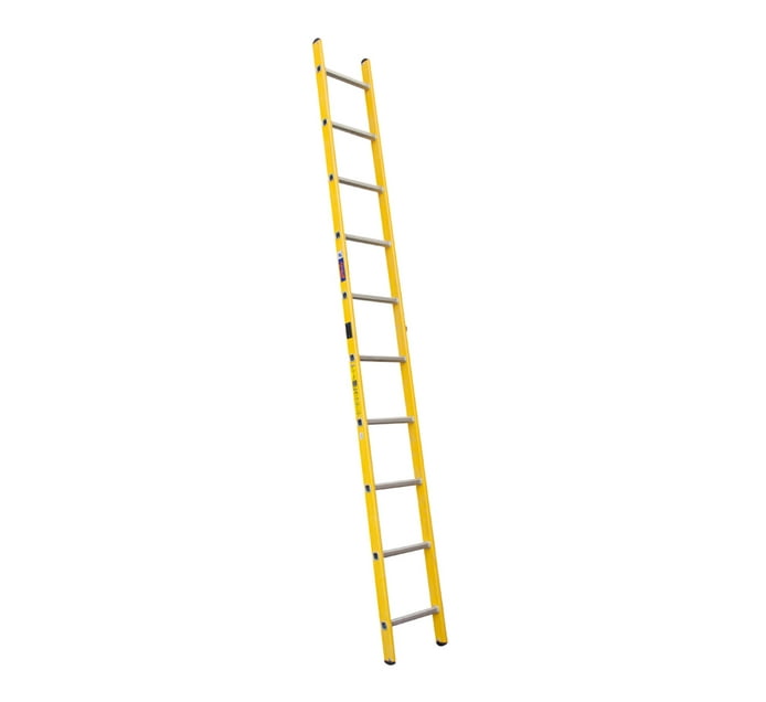 Gravity 6-Step 3.54 m Fibreglass Wonder Ladder FG-KL-7338DB | Makro