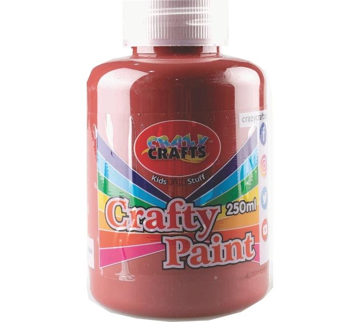 CRAZY CRAFTS Crafty Paint Rosewood 250ml | Makro