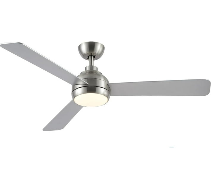 TP FL664 A 1320 mm Silent Operation 3 Blade Ceiling Fan (silver, Pack
