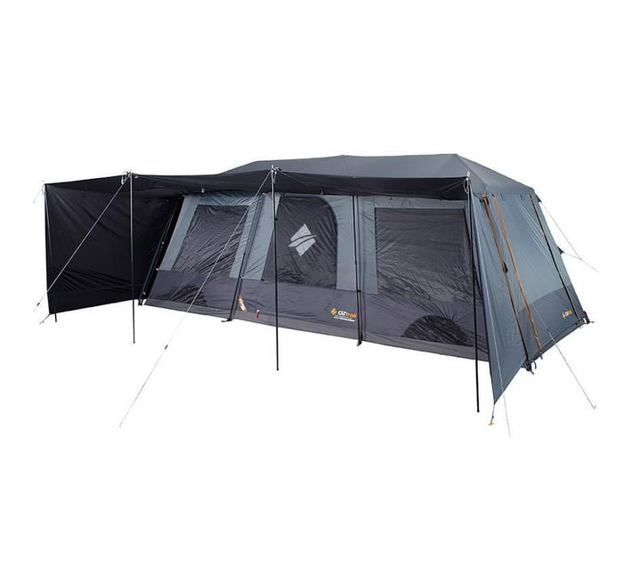 Someone s in a Makro OZtrail Fast Frame 10P Blockout 10 Person Tent Mood