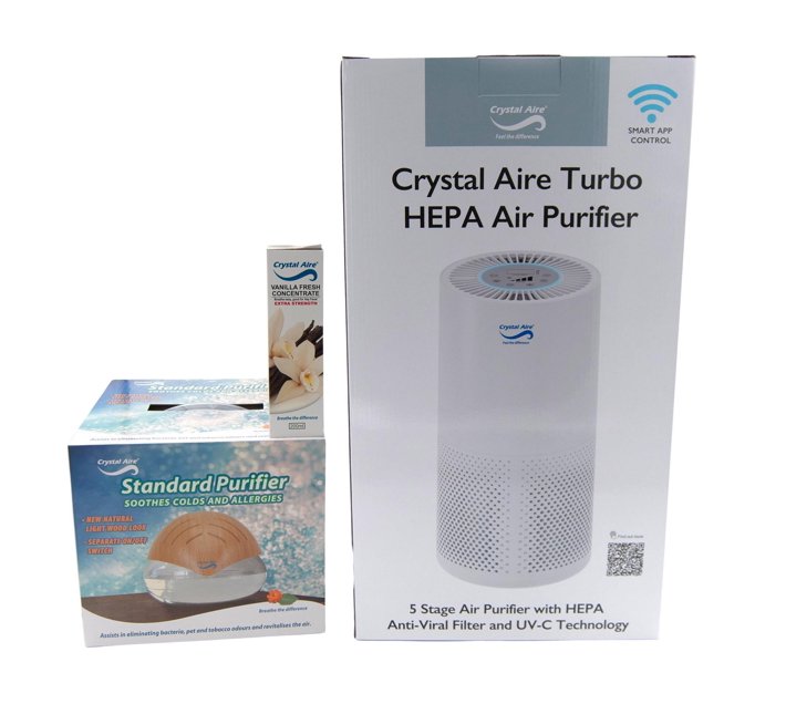 Someone’s in a Makro Crystal Aire Turbo HEPA Air Purifier with Standard ...