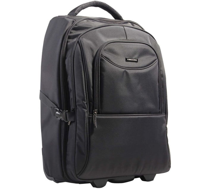 Kingsons Prime Series 15.6 39.6cm Trolley Backpack Waterproof Trolley Black 0 L Makro