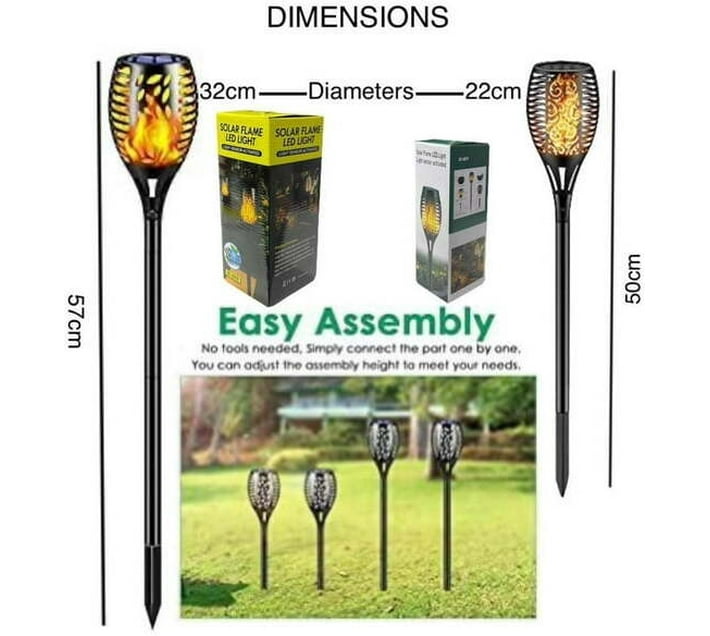 Generic DOS0835 Solar Light Set (Floor Mount Pack of 1) Makro