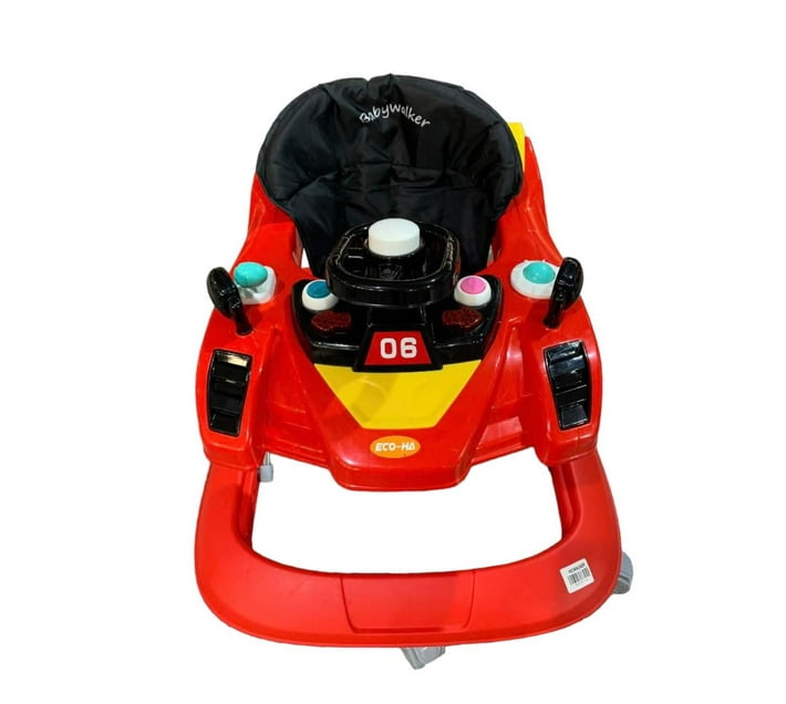 Someone’s in a Makro Baby Walker Red Mood