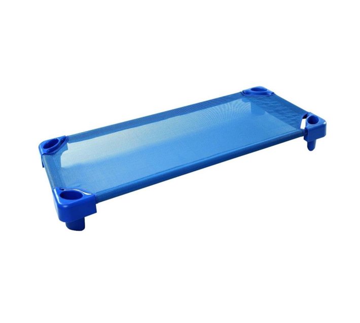 Someone’s in a Makro Stackable Toddler Bed Cot Blue Mood