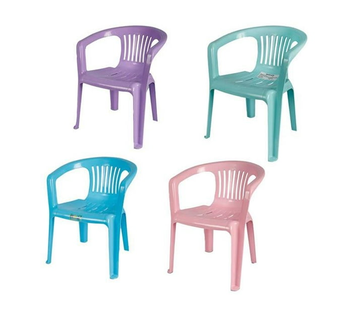 Plastic Kiddies Chair With Arm Rest Set of 4 Makro