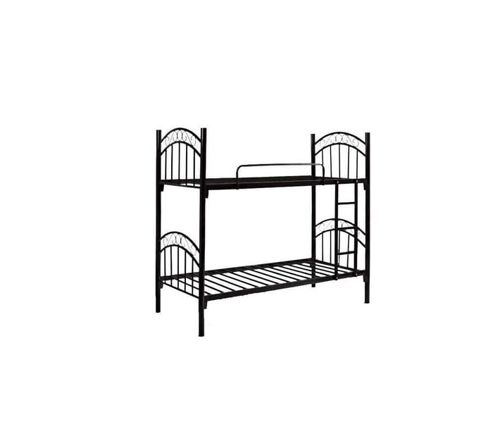 Someone’s in a Makro Metal Bunk Bed Heavy Duty Bed Frame with Safety