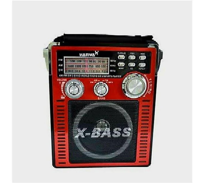 Someone’s in a Makro Harwa XBASS 3 Band World Radio SD/USB MP3 Player